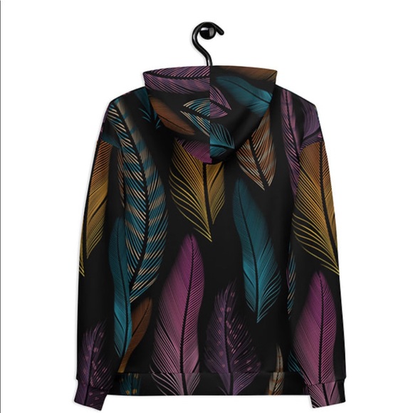 Women’s “Feathers” Hoodie - Picture 2 of 2
